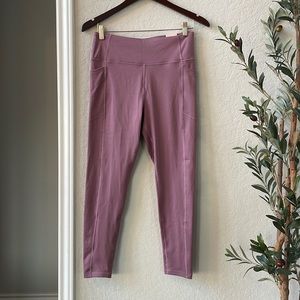 Victoria's Secret Mauve High Rise 7/8 Leggings